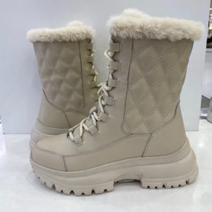 [에스콰이아]여성 밴딩끈 퍼 캐주얼 부츠 YADWBM612IV HSFP3A GN