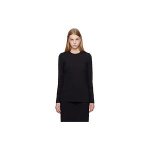 26 SS 막스마라 여성 블랙 뉴트로 탑 261118F110000