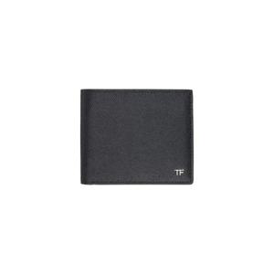26 SS 톰포드 남성 블랙 T라인 머니클립 그레인 지갑 261076M164000