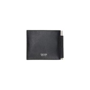 26 SS 톰포드 남성 블랙 T라인 머니클립 지갑 261076M164005