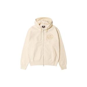 Stussy스투시 x 웨일즈 보너 플리스 집 후디 아이보리 318052