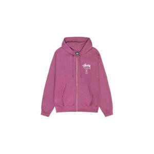 Stussy스투시 월드투어 후드 집업 베리 2024 3973860