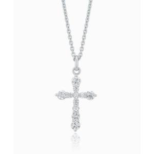 [로이드] [실버 925] 샤이닝 십자가 롱넥 목걸이 LLNS50860S