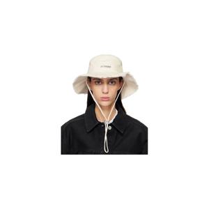 26 SS 쟈크뮈스 여성 오프 화이트 레 클래시크 더 아티쇼 버킷햇 261553F015004