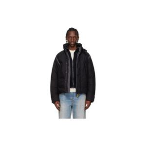 26 SS 파라점퍼스 남성 블랙 야리 쇼트 다운 재킷 261048M178006