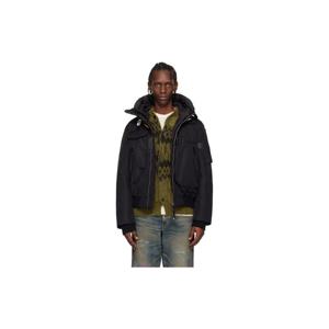 26 SS 파라점퍼스 남성 블랙 고비 후드 다운 재킷 261048M178019