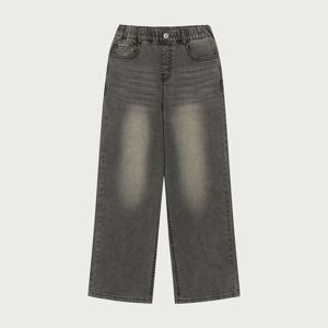 [행텐 틴즈]행텐틴즈 여아 풀밴딩 와이드 데님팬츠_165(14560-155-202-10)