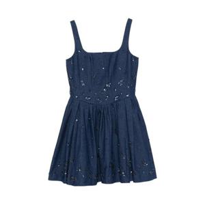 마쥬 시퀸 장식 스퀘어 넥 미니 드레스 MFPRO04559