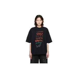 26 SS 베트멍 여성 블랙 7 신 티셔츠 261669F110011