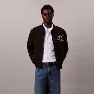 [캘빈클라인 진](4RF407G)남성 코튼 캔버스 바시티 자켓