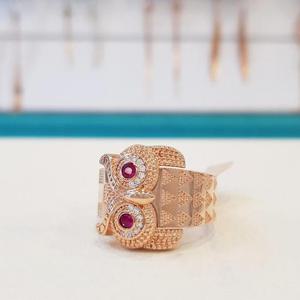 볼라레 세이브존01 핑크부엉이 반지 SNR213