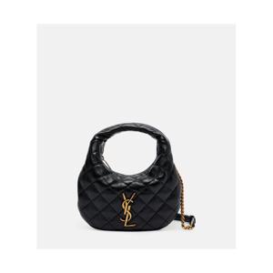 생로랑 Icarino 미니 레더 탑 핸들 백 P01163473