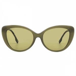 버버리 그린 캣아이 여성용 선글라스 BE4407 4090/2 54 멀티