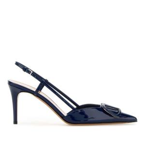 발렌티노 V로고 시그니처 가죽 슬링백 8W2S0R01TMK FI8