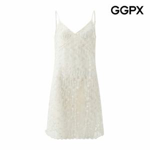 [GGPX] 레이스 뷔스티에 원피스 (GQ2OP002F)