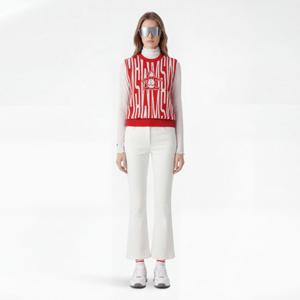 [먼싱웨어] 여성 데님 부츠컷 화이트 MR122LPT31