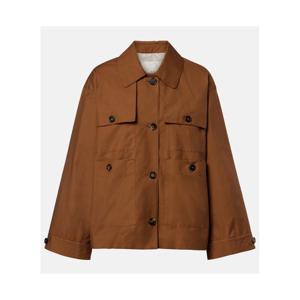 막스마라 The Cube Bouquet 코튼 블렌드 트윌 재킷 P01124652