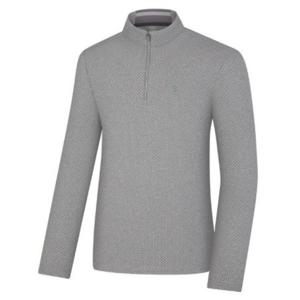 [콜핑]LD08 남자 봄/여름 하이쿨 멜란지 메쉬 긴팔집업등산티 KWT0486M