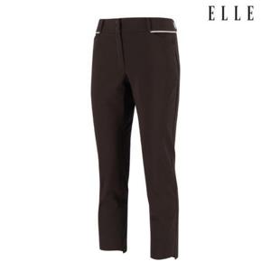엘르골프 세이브존01 여성 여름 밑단차 9부 일자핏 바지 6L41603 610