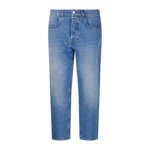 아미쉬 파이브포켓 버튼 플라이 스트레이트 진 AMU001D7430213