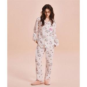 스파오 SPAO [담곰이] 어서 날 입으라곰 긴팔 파자마(LIGHT PINK)_SPPPG23U03 SPPPG23U03 345502
