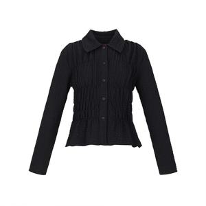 [숲]스모킹 카라 블라우스 SC3LS31