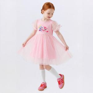 아트박스/프리미에팜 캐치  티니핑 여아용 5부 샤 레이스 원피스