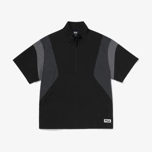 [휠라(프리미엄)]경량 스트레치 반팔 아노락 FS2JKG2106XBLK