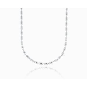 [로이드] [실버 925] 이태리체인 에그볼 목걸이 M LLNS24225S