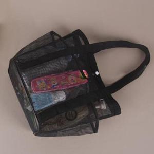 메쉬백 매쉬 수영가방 구멍뚫린 숄더백 목욕가방 여름 비치백