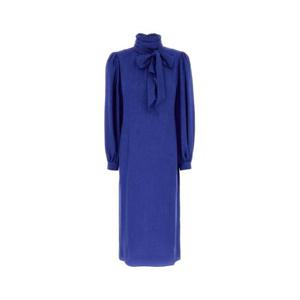 구찌 미디 원피스 857429ZAUII 4610 BLUE