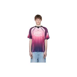 26 SS 카사블랑카 남성 퍼플 그라데이션 풋볼 저지 탑 261195M213021