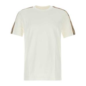 버버리 코튼 반팔 티셔츠 8106246 B8764