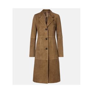 토템 스웨이드 코트 P01150361