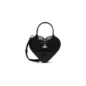 26 SS 비비안웨스트우드 여성 블랙 조세핀 하트 크로스 핸드백 261314F048107