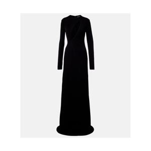 톰포드 컷아웃 크레이프 저지 이브닝 가운 P01126986