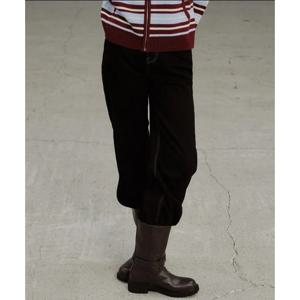 [플랙진] 스티치 스트레이트 블랙 데님팬츠 PJTI5MSM413