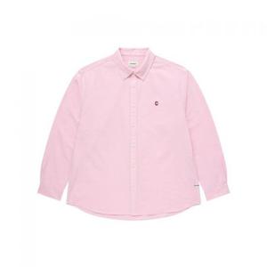 커버낫 쿨맥스  C 로고 옥스포드 셔츠 핑크 392713