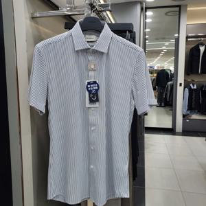 [지오지아]때안타고구김없는반팔드레스셔츠ABE5WD1201 S,NV_SC