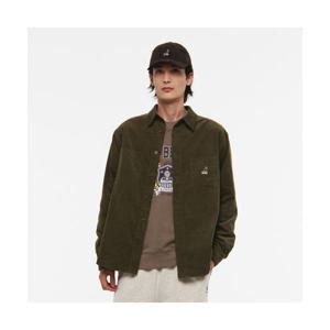 캉골 KANGOL 코듀로이 셔츠 7065 카키 5011188491 380575