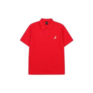 캉골 KANGOL 로고 패치 폴로 셔츠 1720 레드 5002014491 380419