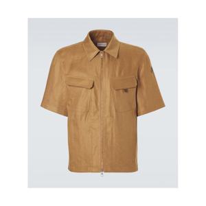 몽클레어 리넨 집업 셔츠 P01141600