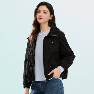 [요하넥스]와이드카라 비딩자수 패딩점퍼 J6A3O03