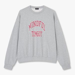 톰보이  MINDFUL 프린트 맨투맨 91M6122121
