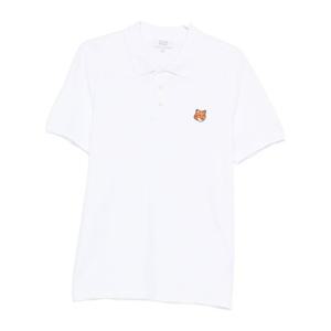 메종키츠네 체스트 로고 자수 폴로 반팔 티셔츠 PM00209 KP0002