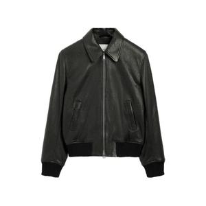 AMI Paris 엠보스드 로고 집업 재킷 E26HJK850LH0044