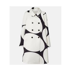 드리스반노튼 폴카 도트 더블 브레스티드 새틴 코트 P01151205