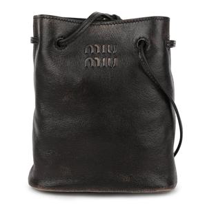 라프리마 미우미우 나파 가죽 파우치 5NF460-AF6P-F0201