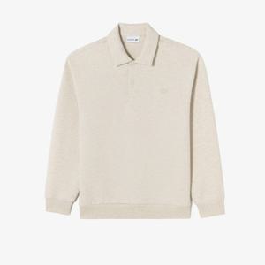 [라코스테공식] 남성 더블페이스 스냅 폴로형 스웻셔츠 SH423E-56G 02S