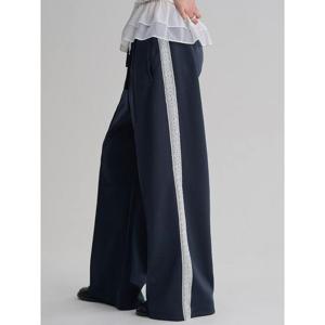 (356321CCXR) [에잇세컨즈] 레이스 트랙 롱 팬츠  네이비